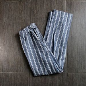 Brandy Melville Blue Striped Pants